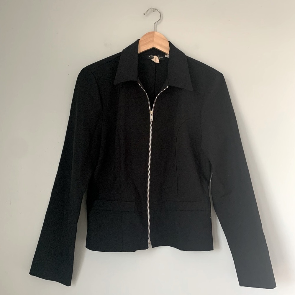 Odds’n Evens zipper Closure Vintage Blazer Jacket